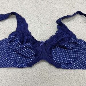 Curve Muse Bra 38DD Minimizer Bra Lace Trim Underwire